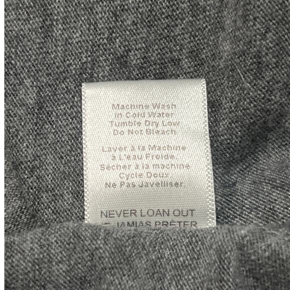 Nation LTD Size 3 Medium Long Sleeve Hi Low Gray Pullover Top Classic Flowy - Picture 5 of 7